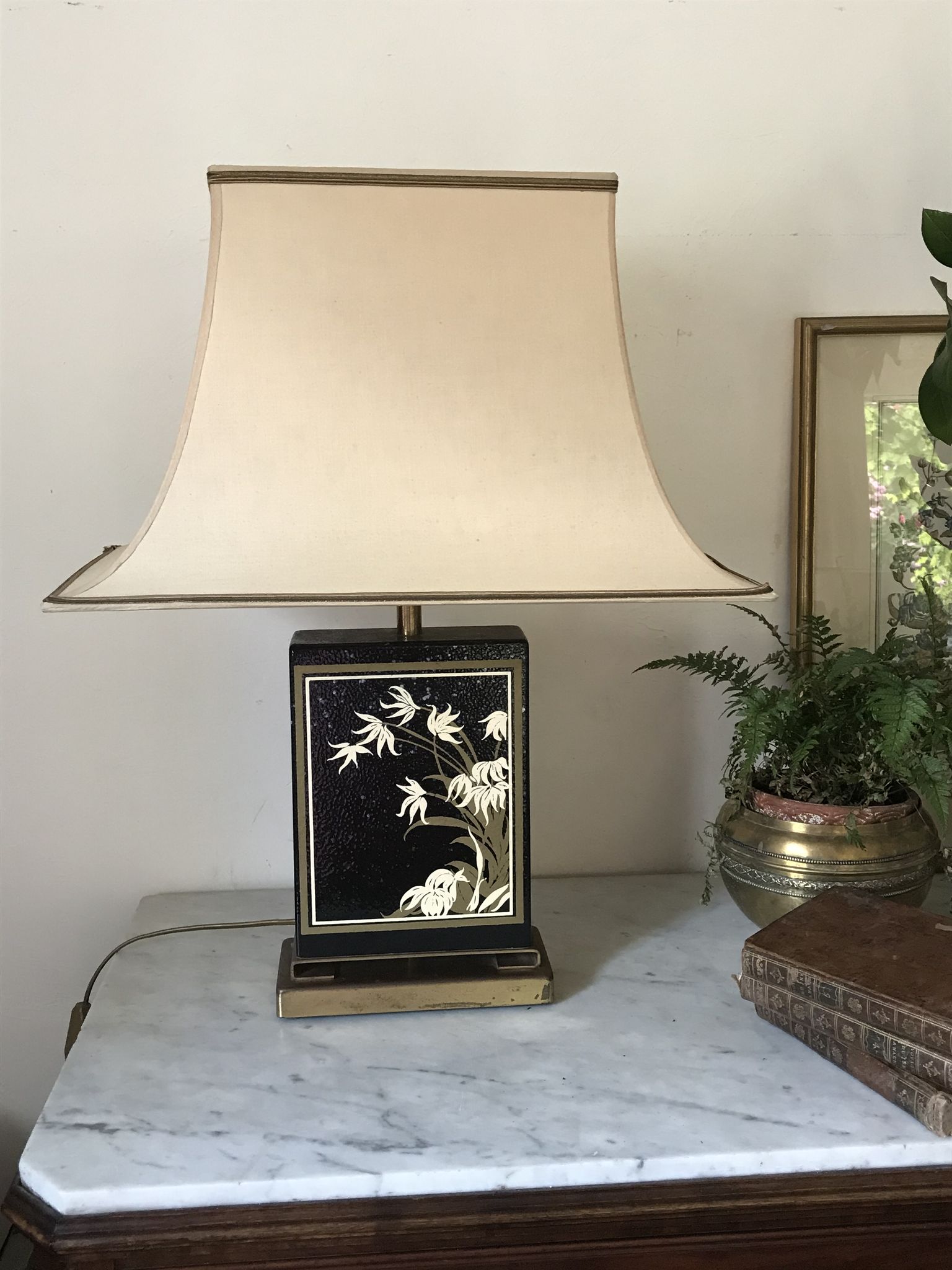 Vintage ceramic lamp