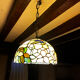 Suspension et applique style Tiffany