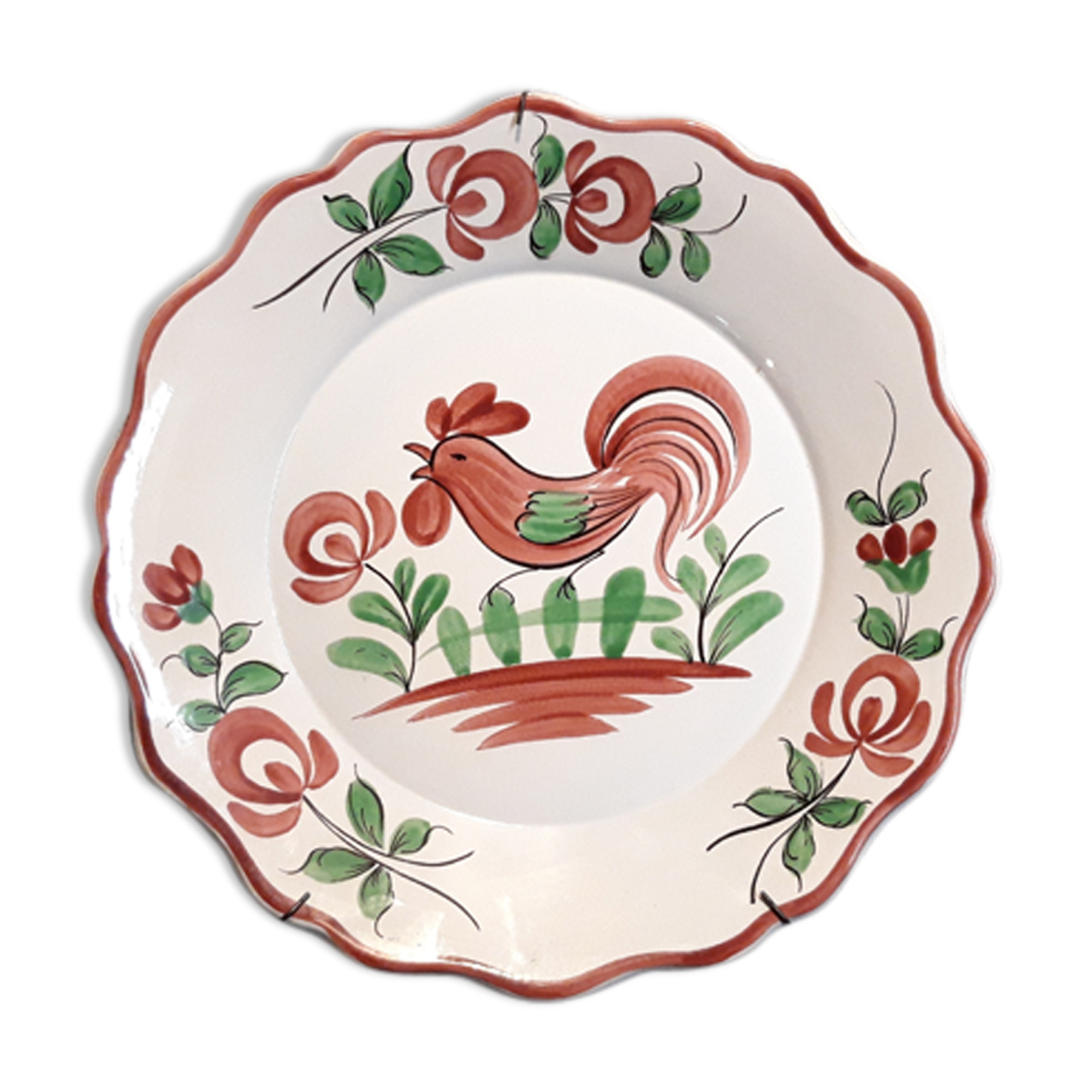 Rooster plate