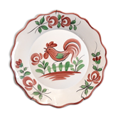 Assiette coq