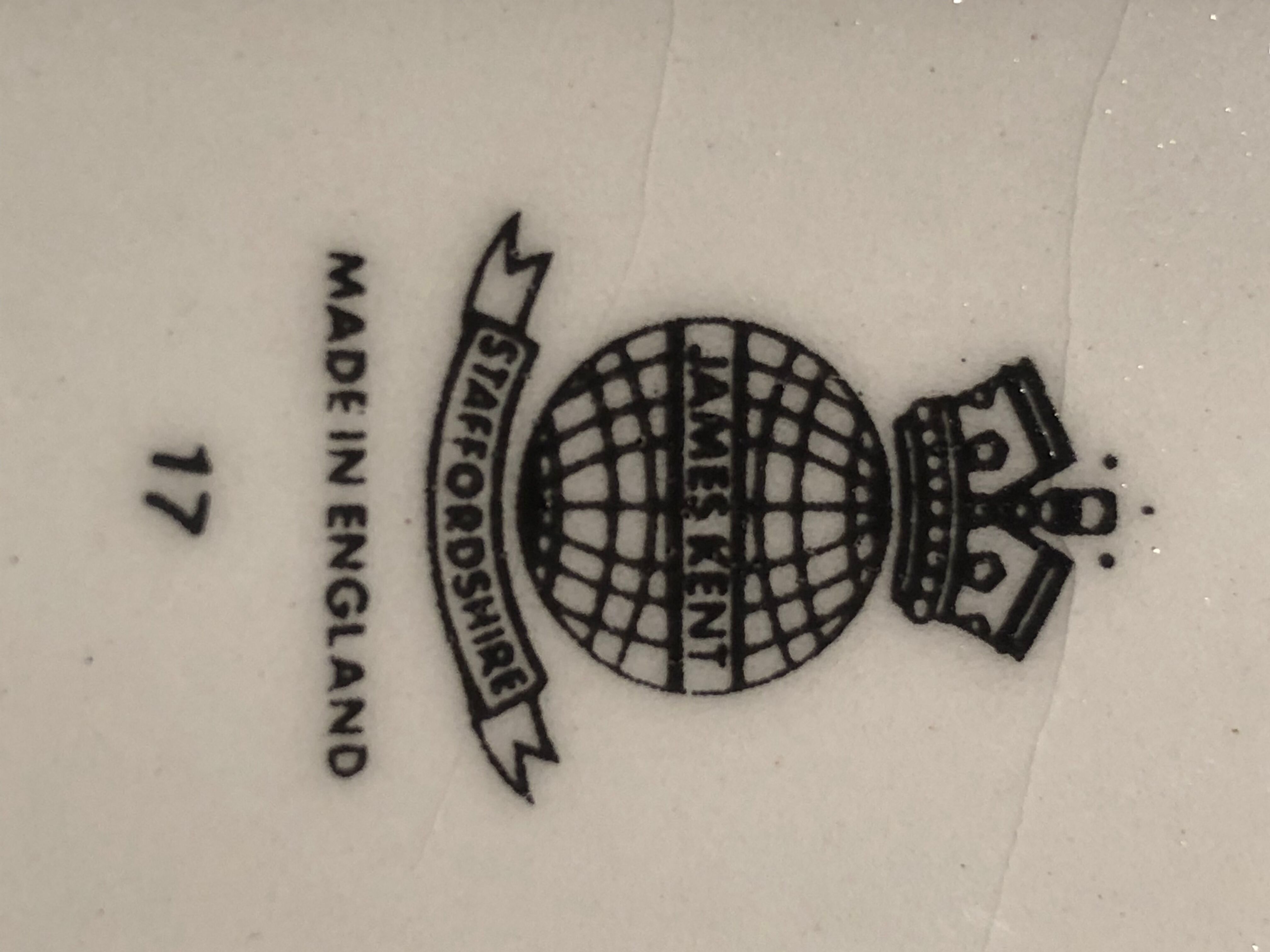 Pitcher Old Foley James Kent Staffordshire