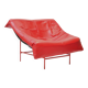 Vintage Montis Butterfly lounge chair by Gerard van den Berg in red leather
