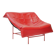 Vintage Montis Butterfly lounge chair by Gerard van den Berg in red leather