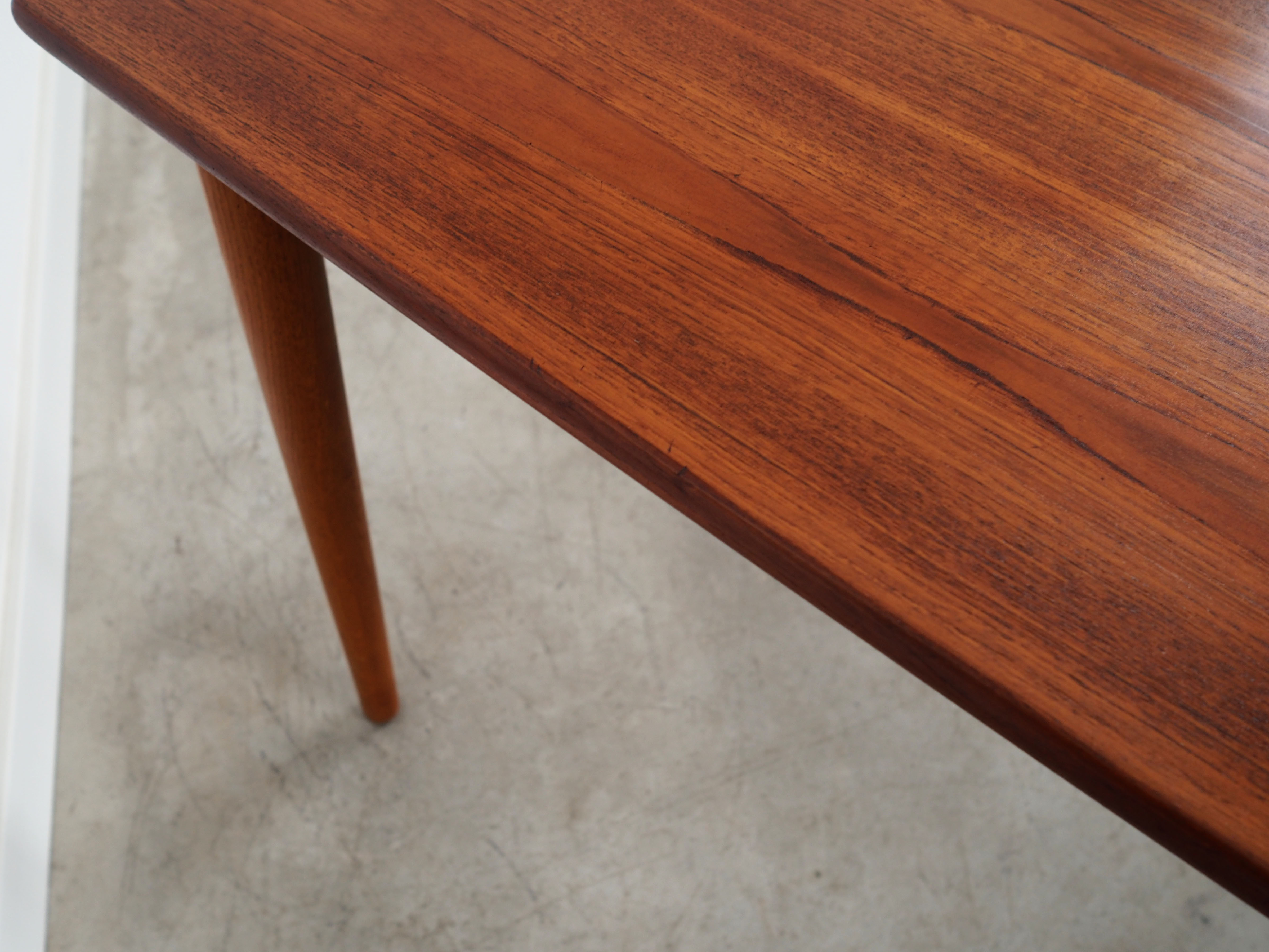 Teak table, danish design, 1970s, production: denmark