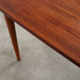 Teak table, danish design, 1970s, production: denmark