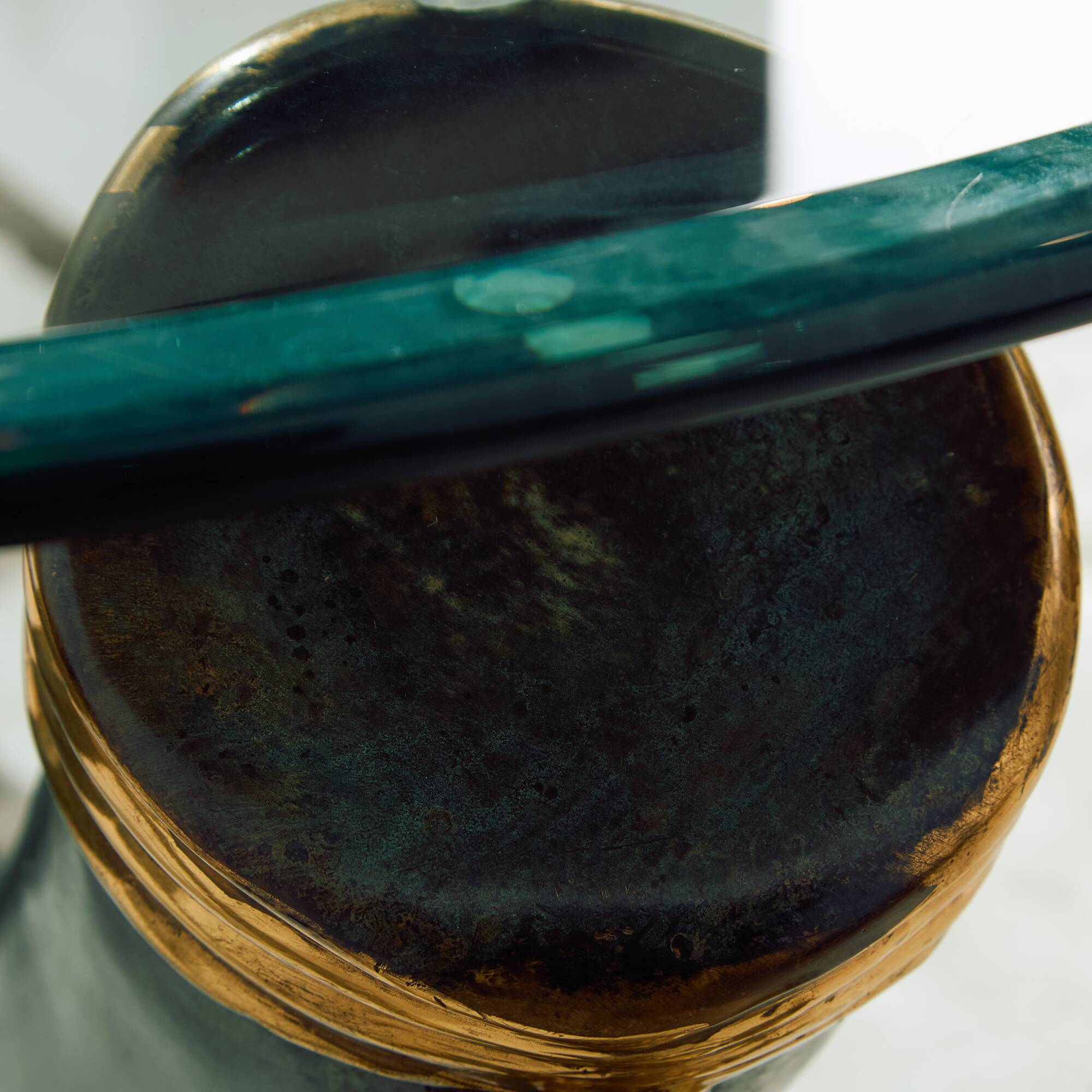 Bronze coffee table by Italo Valenti for Valenti Spain