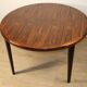 Table de repas extensible scandinave VV Mobler en palissandre, 1960