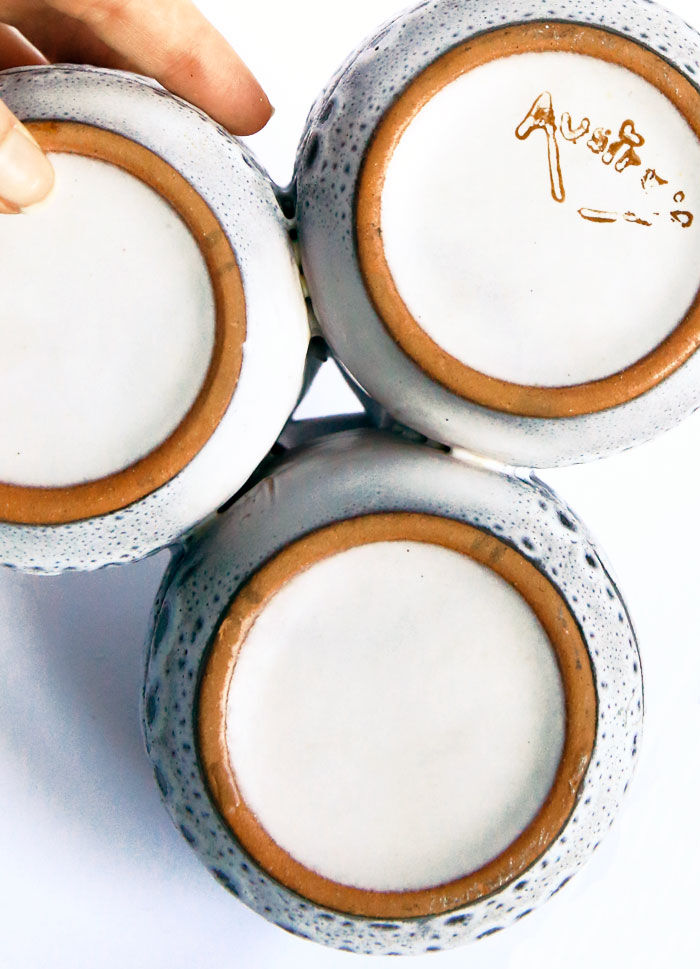 Coupelle servant 3 compartments of Jean Austruy, Vallauris