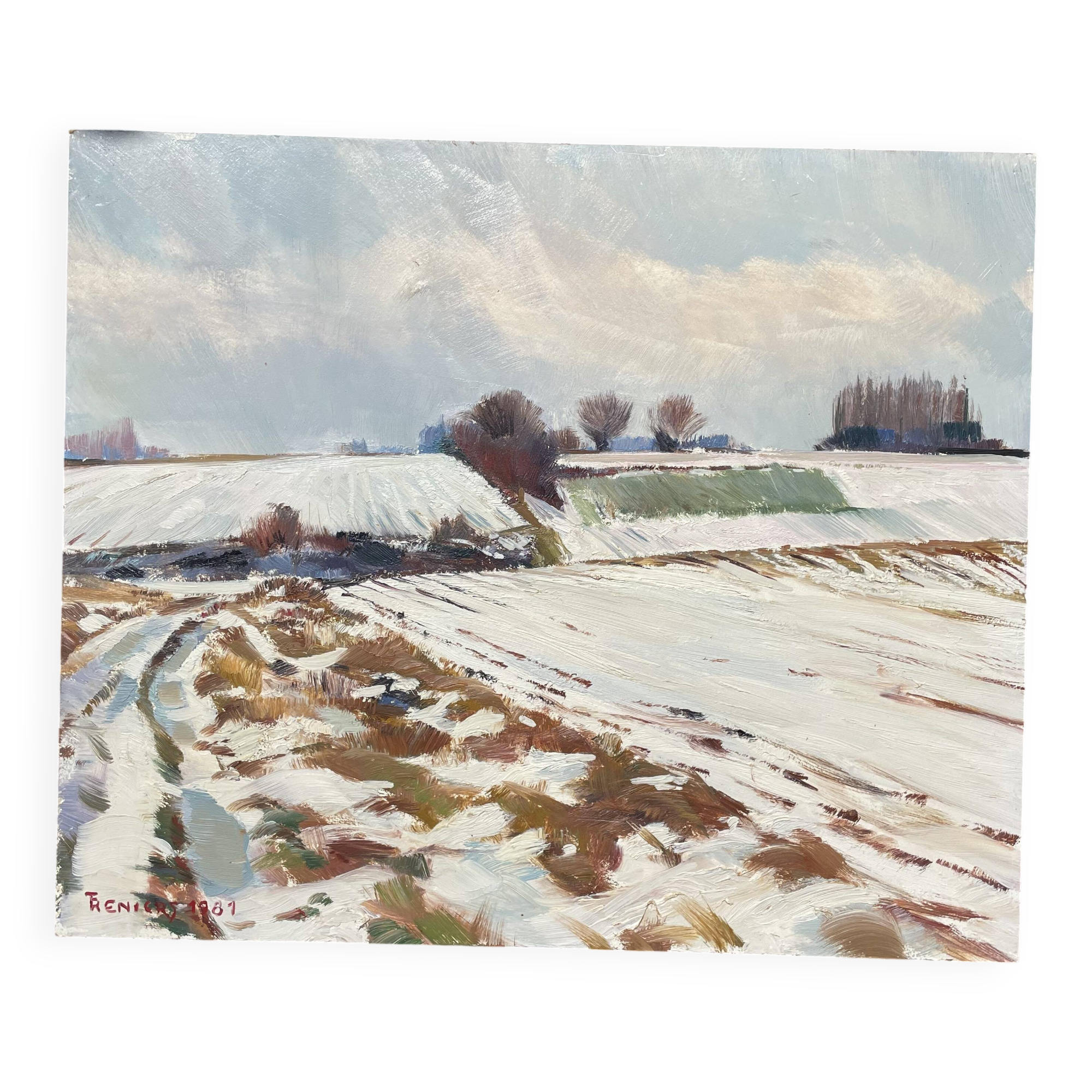 Landscape painting by Tony Reniers