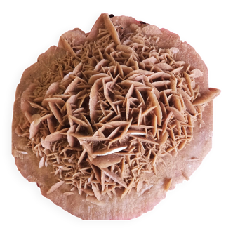 Sand rose in the shape of a cake
