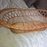 Rattan couffin to play the Doll 1960