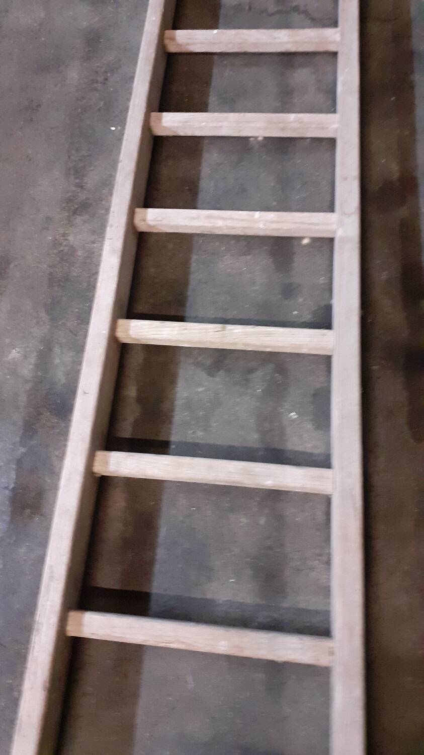 Wooden ladder