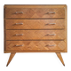 Commode vintage pieds compas, meuble ancien