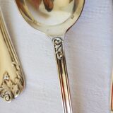 10 silver-plated metal soup spoons with hallmarks 2106225