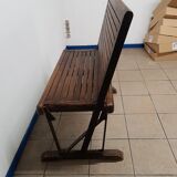 Paris metro bench