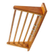 Porte-manteau en bois vintage des années 50 design Piet Zwart Bruynzeel