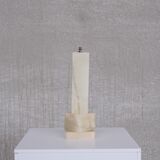 Onyx french mid-century table lamp
