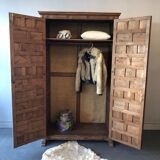 Ancient walnut cabinet