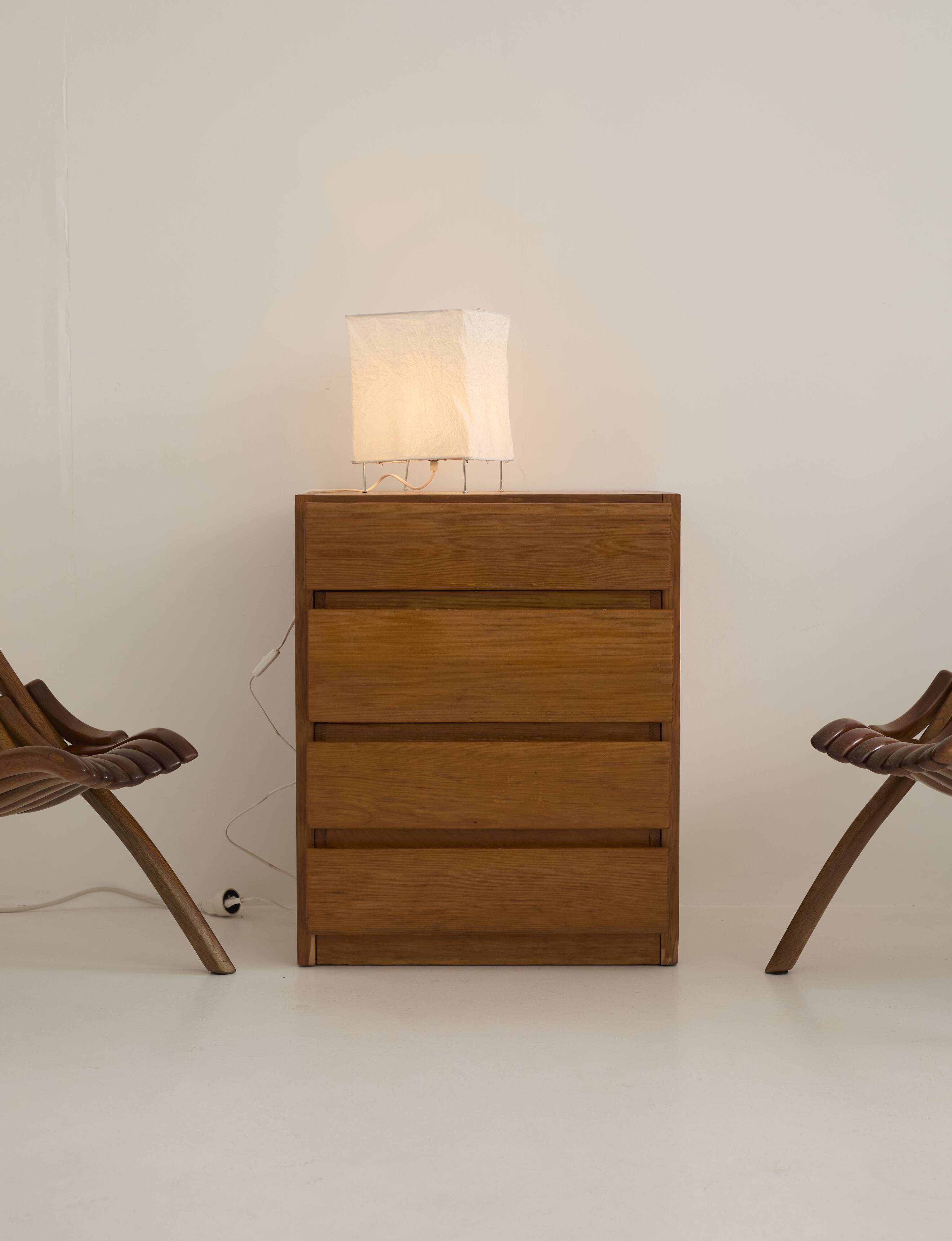 Commode House Regain Collection Savoie in Solid Pine Vintage Circa 1975