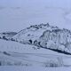 Original drawing in black chalk by Jean Villette (1913-2005)