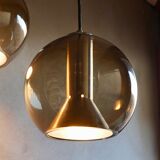 Pair of raak Amsterdam globe suspensions