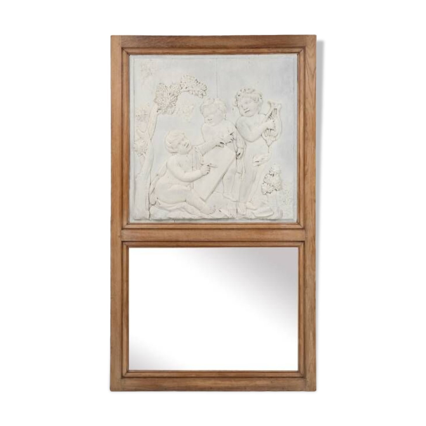 Wooden trumeau, 18th and 20th centuries