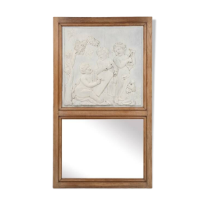 trumeau en bois, XVIIIe