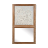 Wooden trumeau, 18th and 20th centuries