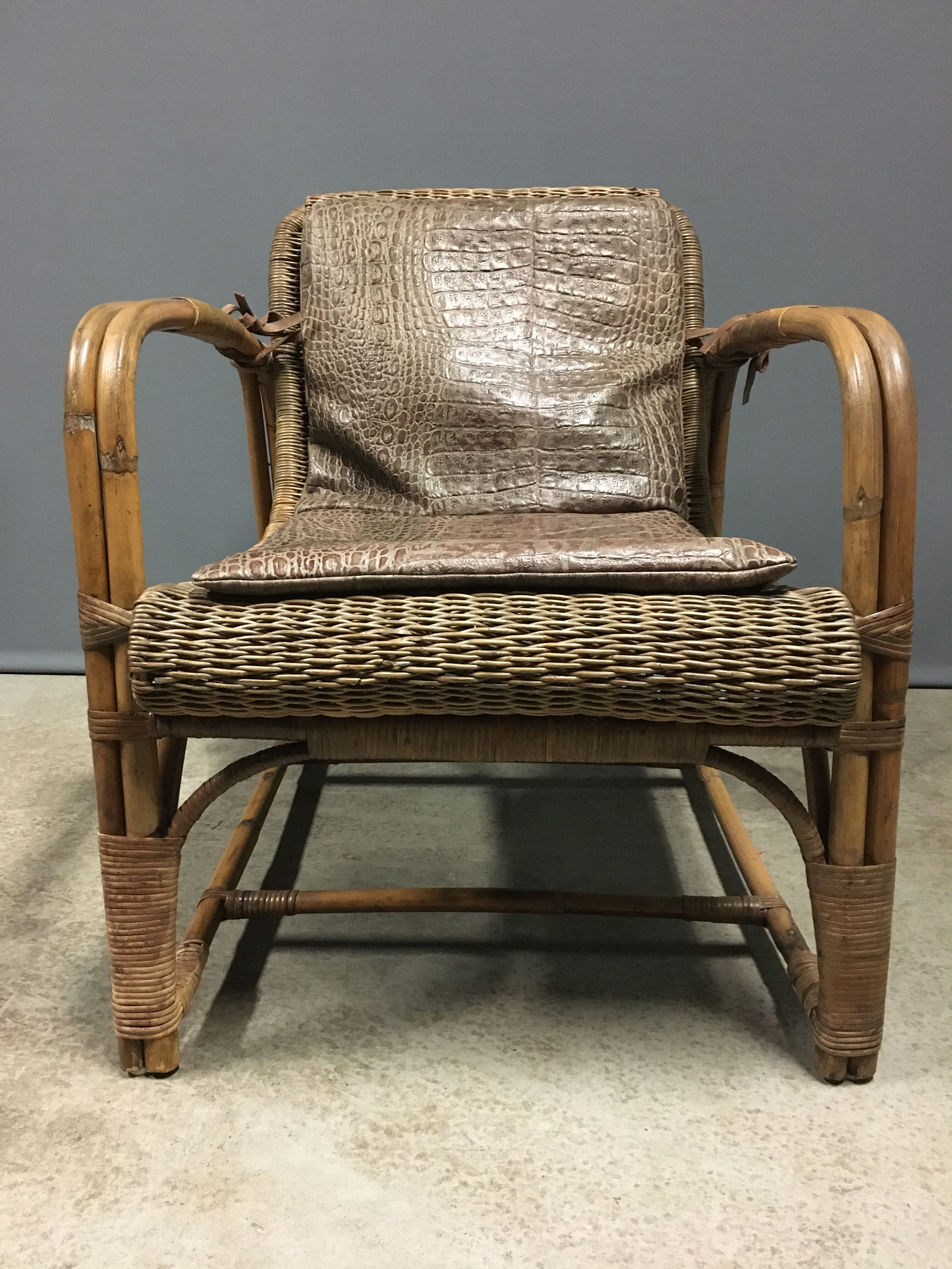 Rare Erich Dieckmann lounge chair 1930.