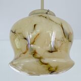 Art Deco Marble Glass Pendant Light