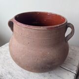 Old terracotta pot