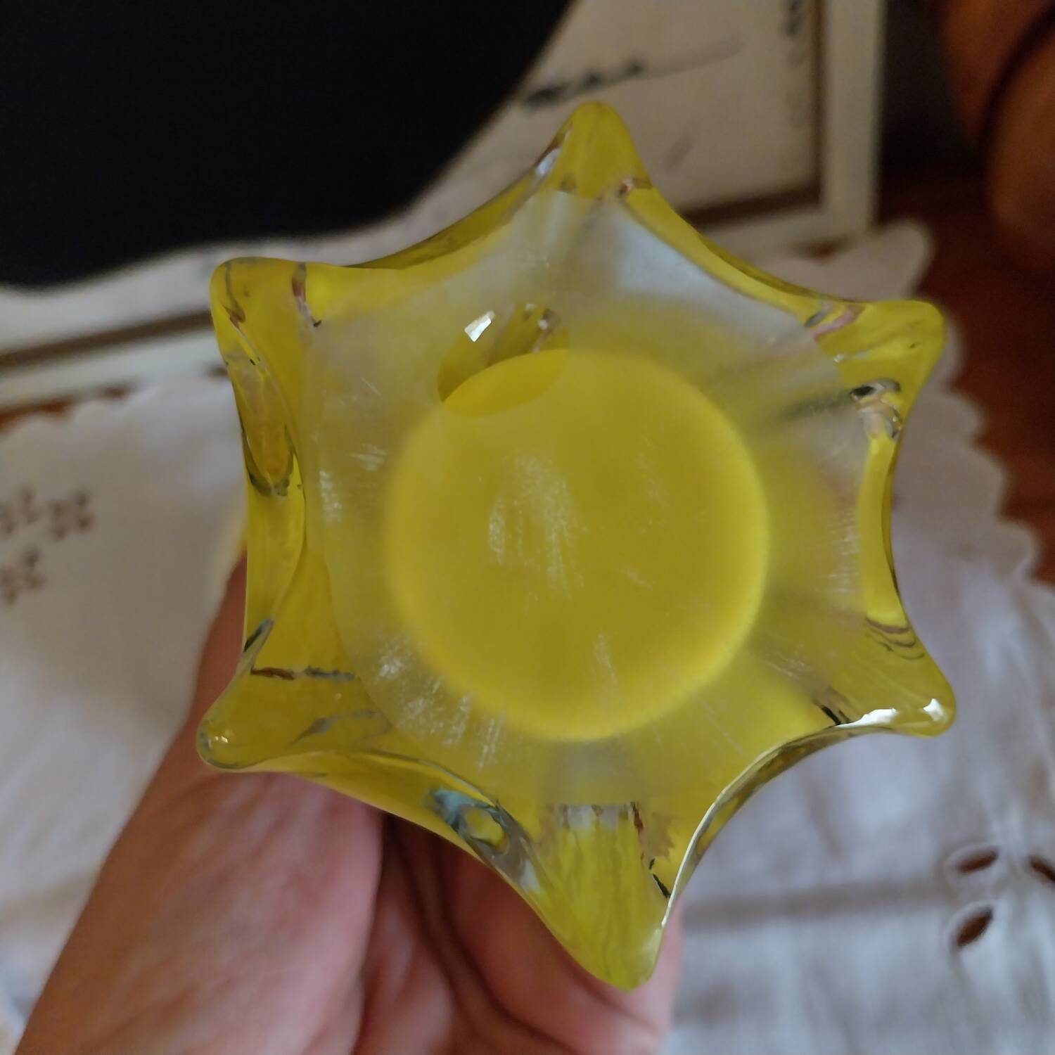 Soliflore Murano blown glass