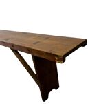 XL vintage solid wood bench / bench