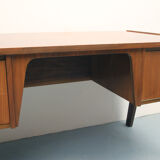 1950s desk in walnut