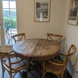 Leveilley 4 chair table set