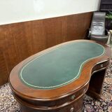 Classic English Kidney Shaped Chesterfield Desk