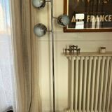 Vintage chrome floor lamp - 60s-70s - Space Age / Mid-Century Mo style