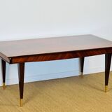 Art deco rosewood dining table