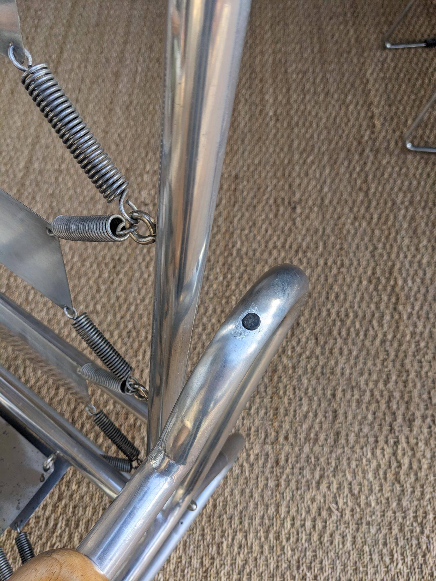 Modernist armchair by F. CARUELLE