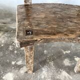 Grande chaise ou fauteuil en teck ancien H84 L60