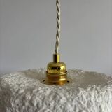 Vintage recycled market paper pendant light