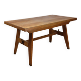 Table de repas de René Gabriel en chêne, 1950