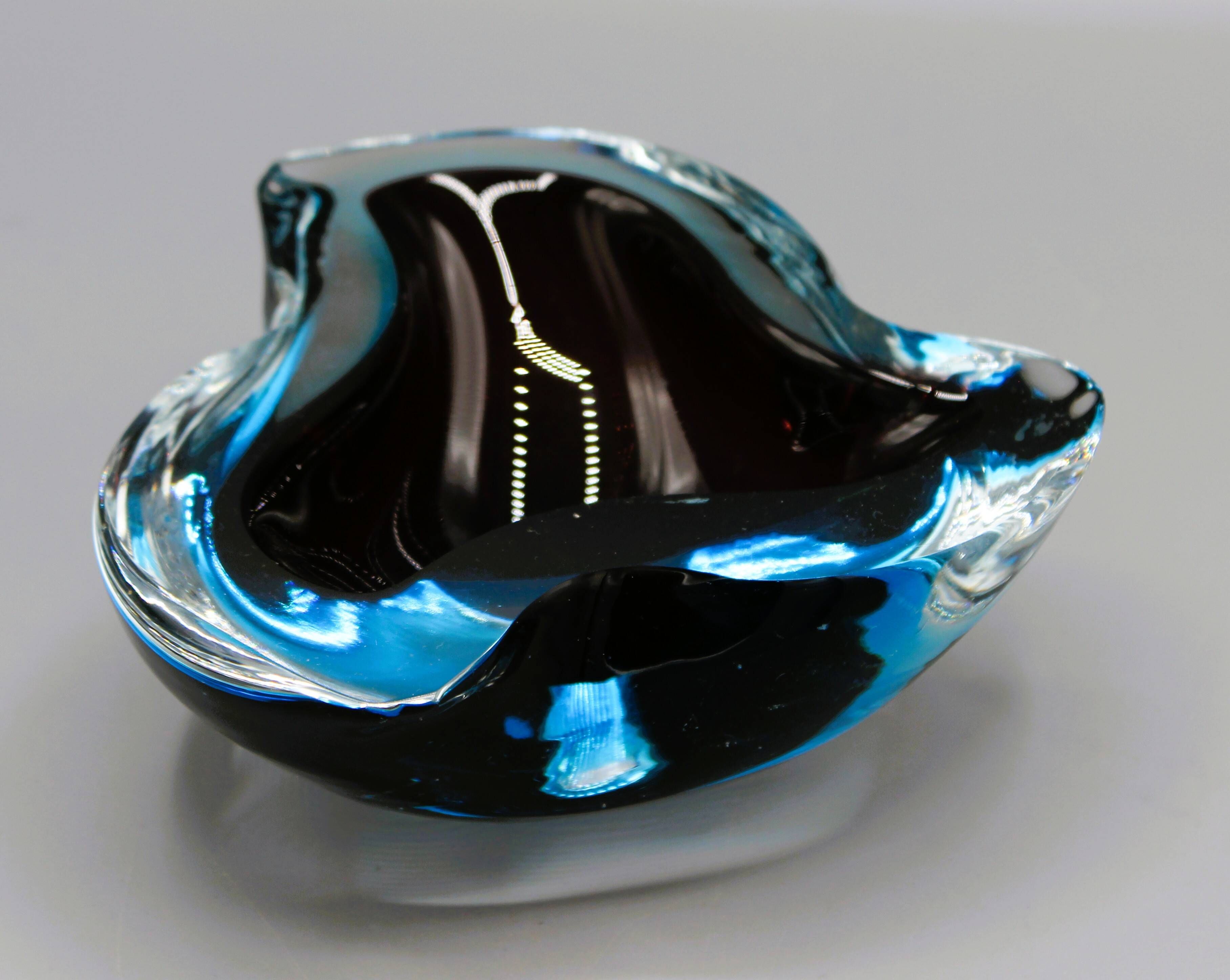 Vintage ashtray design murano sommerso