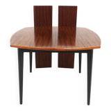 Scandinavian mahogany dining table, Sweden, 1950s