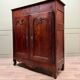 Three Quarter Wardrobe In Walnut Louis XV Style XIX Eme Century