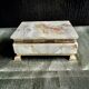 Onyx catchall box from the 1960s, vintage Italy.