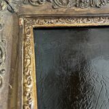 HST painting "Portrait of a young woman with a red bow" 19th century for restoration