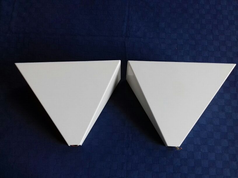 Lot of 2 ivory white appliques