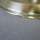 Old desk lamp brass tulip opaline