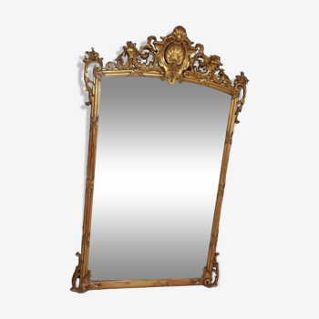 19th century mirror 160 x 100